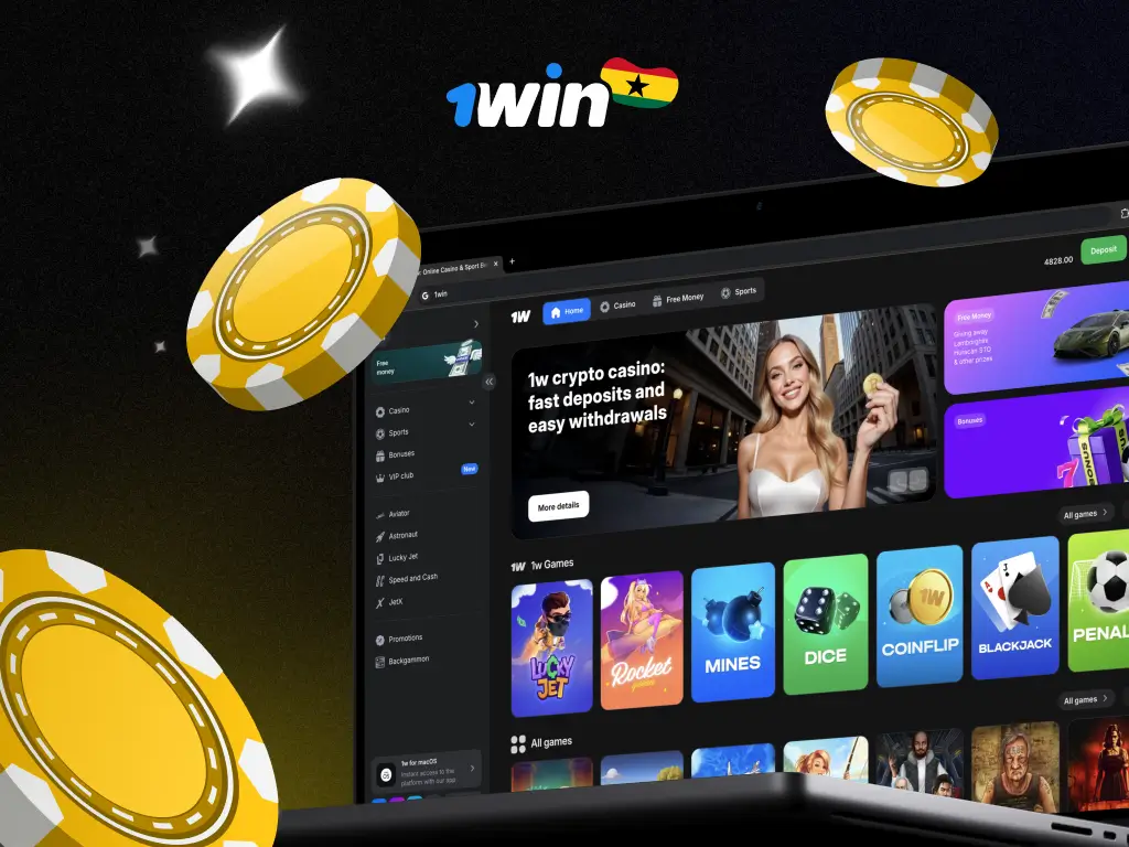 1win Ghana - Bonus 7,150 GHS | Official Betting Site